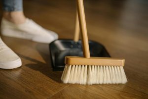 Brown Wooden Brush on Brown Wooden Table